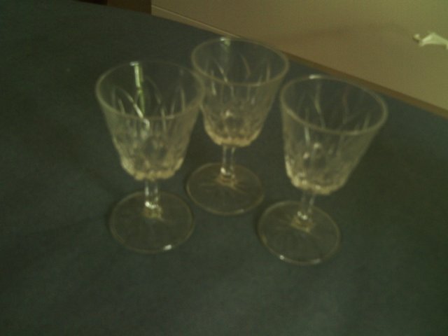 Preview of the first image of 6 RETRO SHERRY GLASSES.