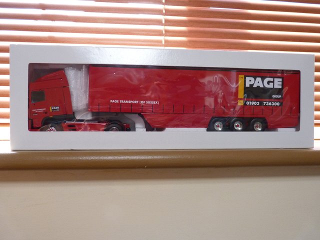 Preview of the first image of Collectable Pages Model Truck..