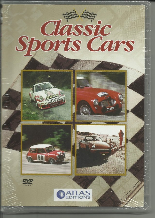 Preview of the first image of CLASSIC SPORTS CARS DVD. REGION 2-RUNNING TIME:53 MINS.