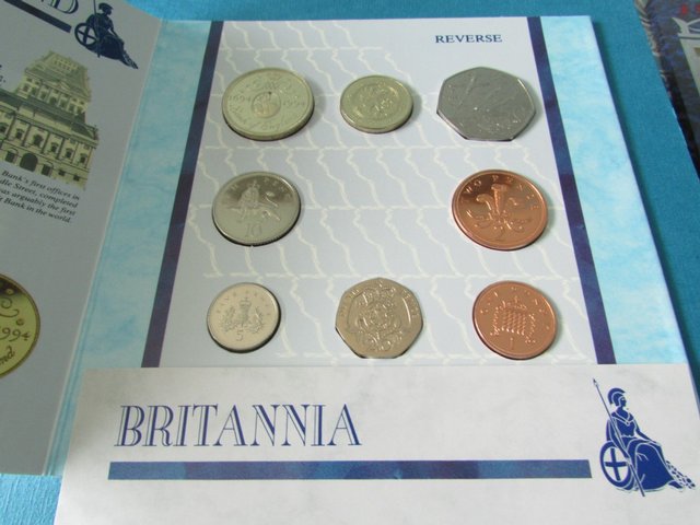 Preview of the first image of 1994 UNITED KINGDOM BRILLIANT UNCIRCULATED COIN COLLECTION..