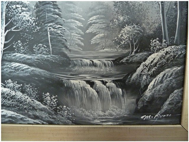 Image 3 of A LOVELY ORIGINAL M.AIVM OIL PAINTING IN GOOD CONDITION