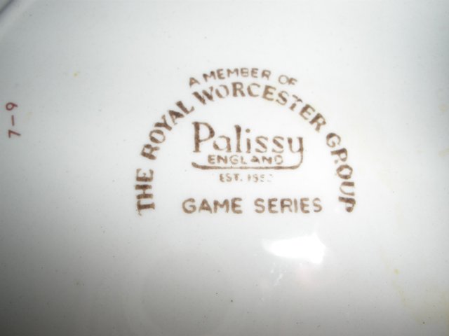 Preview of the first image of Royal Worcester * game series (Palisey).