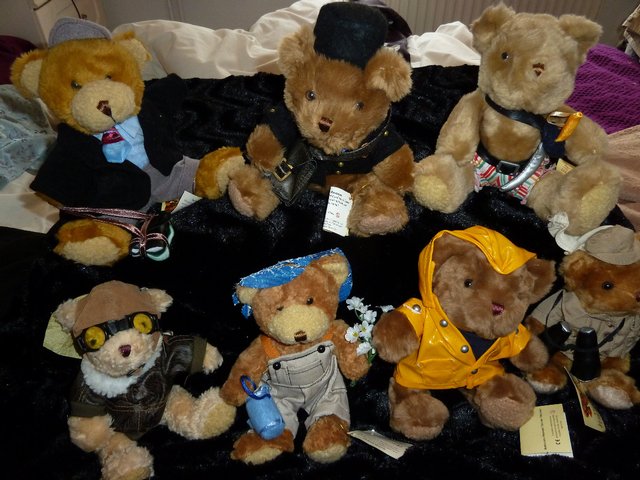 Image 2 of TEDDY BEAR COLLECTION dressed in uniforms