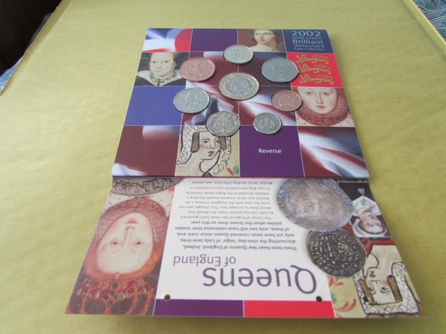 Image 3 of UNITED KINGDOM BRILLIANT UNCIRCULATED COIN COLLECTION 2002.