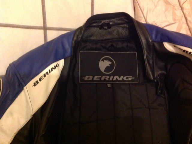 Image 2 of Bering leather bike jacket