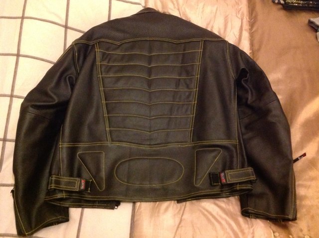 Preview of the first image of Leather bike jacket.