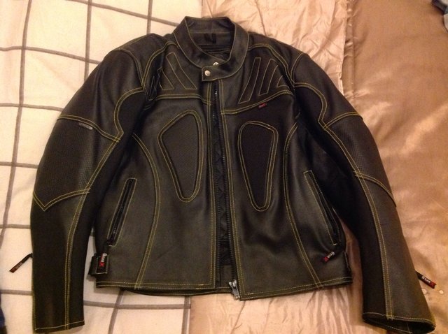 Image 2 of Leather bike jacket