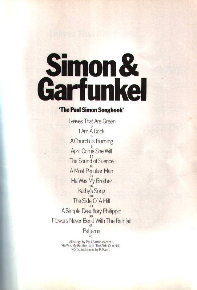 Image 2 of Paul Simon songs