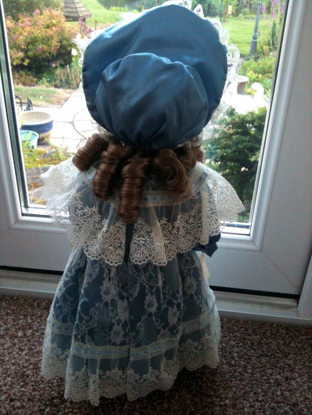Image 3 of Porcelain Alberon doll "Aimy" approx 16" high