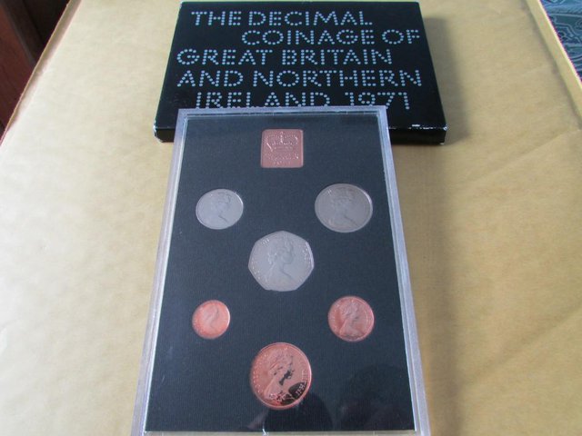 Image 3 of 1971 COINAGE OF GREAT BRITAIN AND NORTHERN IRELAND.