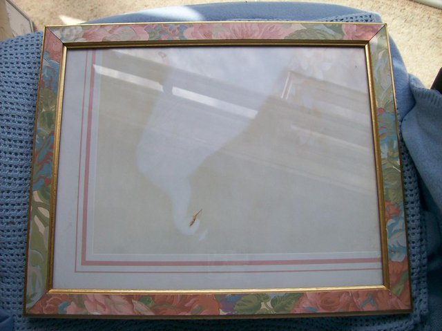Image 2 of Picture FramePastel shades,gilt painted ~13&5/8by10&9/16"