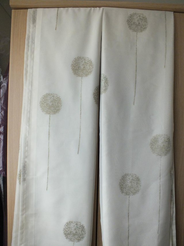 Image 3 of Lined Voile Curtains (New)