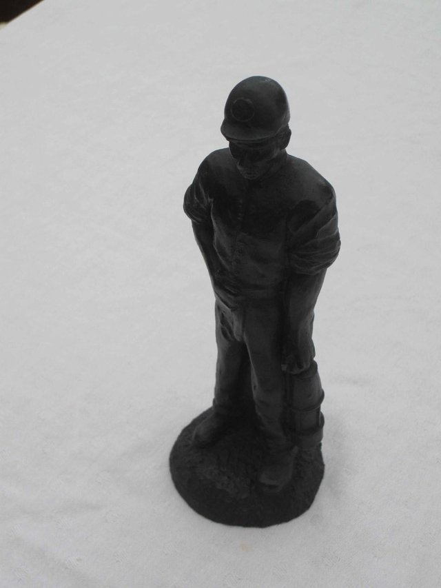 Preview of the first image of coal miner made from coal (KINGMAKER ) £15.