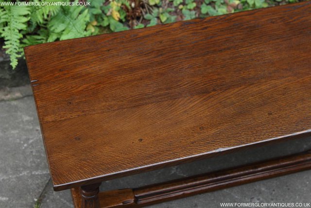 Image 7 of TITCHMARSH GOODWIN MAPLE OAK SIDE LAMP PHONE COFFEE TABLE