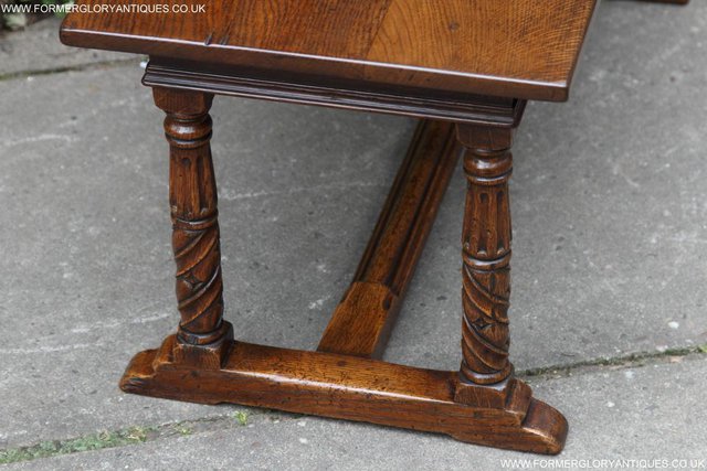 Image 21 of TITCHMARSH GOODWIN MAPLE OAK SIDE LAMP PHONE COFFEE TABLE