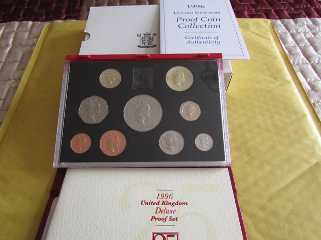 Image 3 of 1996 ROYAL MINT DELUXE PROOF SET.