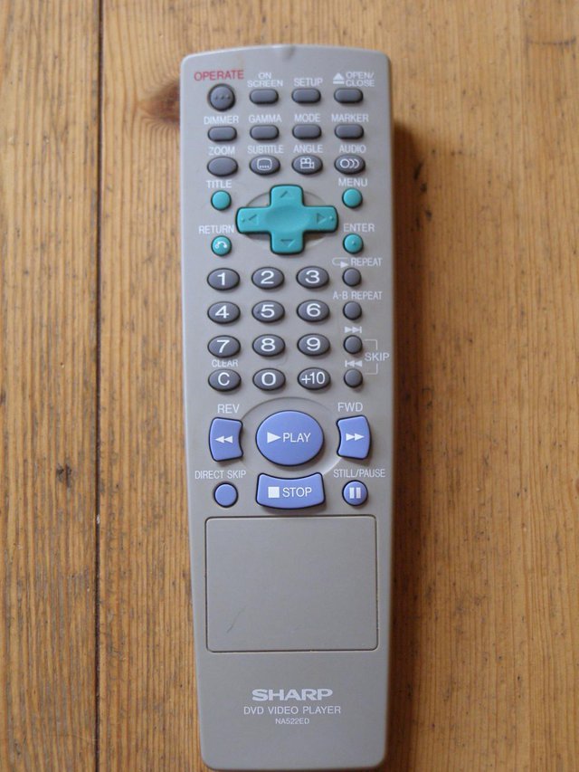 Preview of the first image of Sharp NA522ED remote Control (Incl. P&P).