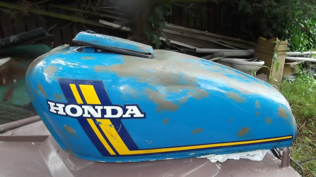 Image 2 of Honda fuel tank older c 1980's collector's Item
