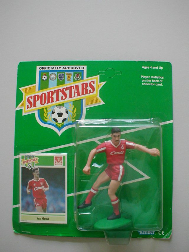 Preview of the first image of Kenner Sportstars 4" Figures, Liverpool, 2024 Offer !.