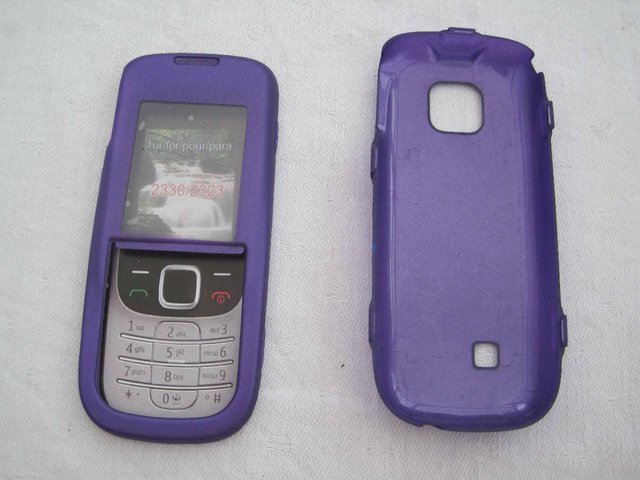 Preview of the first image of PURPLE cover for NOKIA 2330-C.