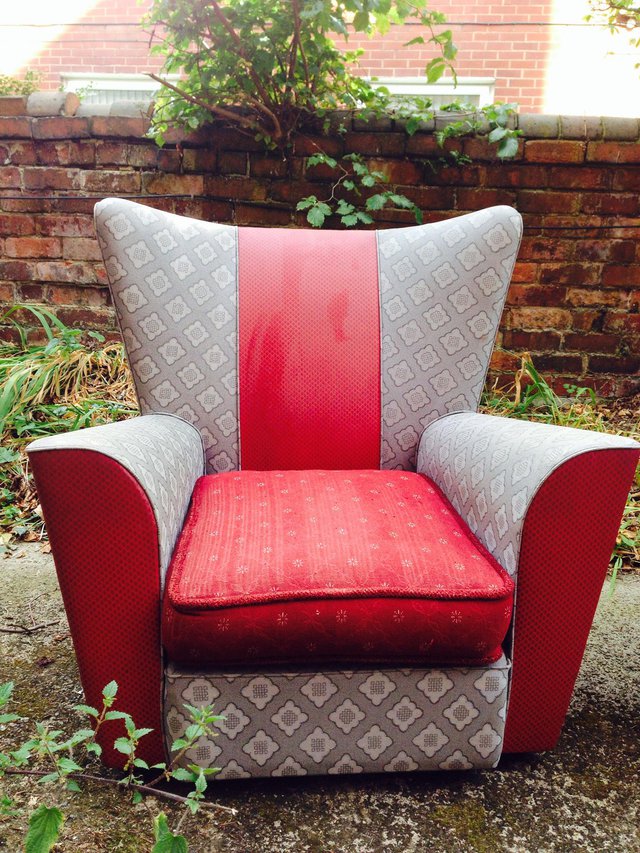 Preview of the first image of Retro original 1950's vinyl chair.