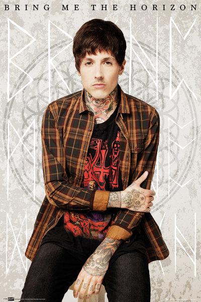 Preview of the first image of Poster - Bring me the Horizon (incl P&P).
