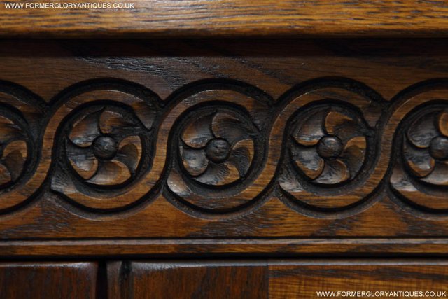 Image 49 of AN OLD CHARM LIGHT OAK WINE DRINKS COCKTAIL CABINET CUPBOARD