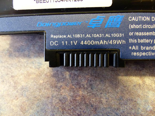 Image 3 of Battery for Acer Aspire ONE -