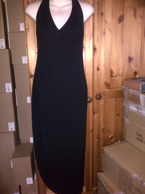 Preview of the first image of Fredricks of Hollywood Diamonte Halter Neck Dress UK10.