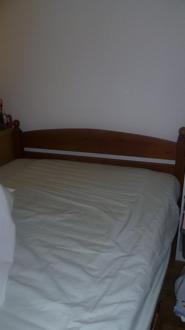 Image 2 of wooden double bed