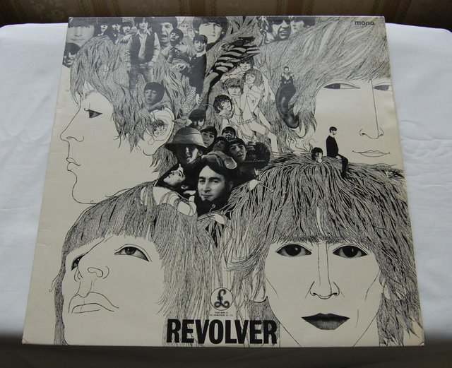 Preview of the first image of WANTED BEATLES REVOLVER MONO SLEEVE ONLY.