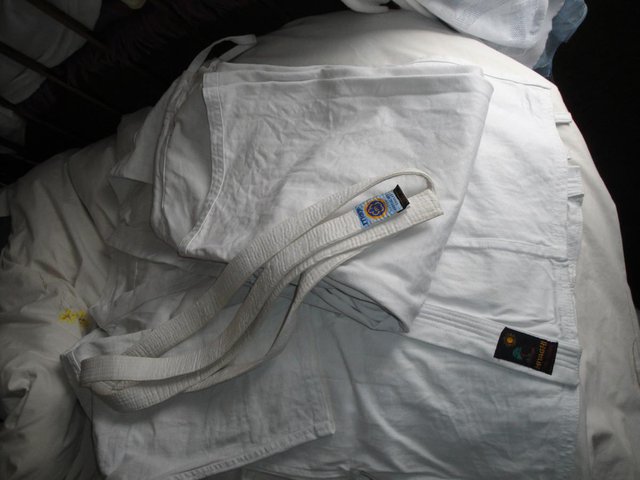 Preview of the first image of Adults Judo Suit - Used but in Good Condition.