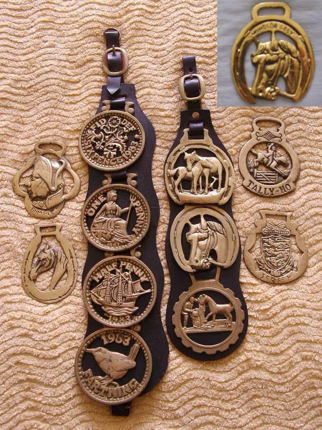 Preview of the first image of Collection of Horse Brasses.
