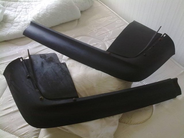 Preview of the first image of MK2 Golf/Jetta Big Bumper Splitter(non GTI) (Left And Right).