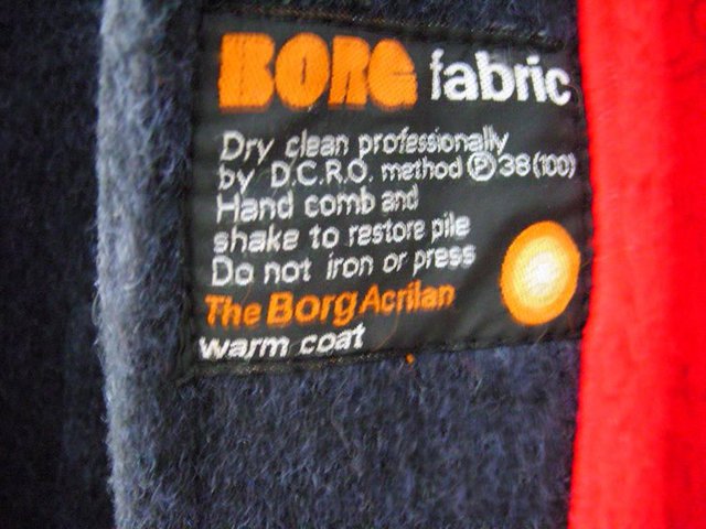 Image 3 of Borg Acrilan Warm Coat