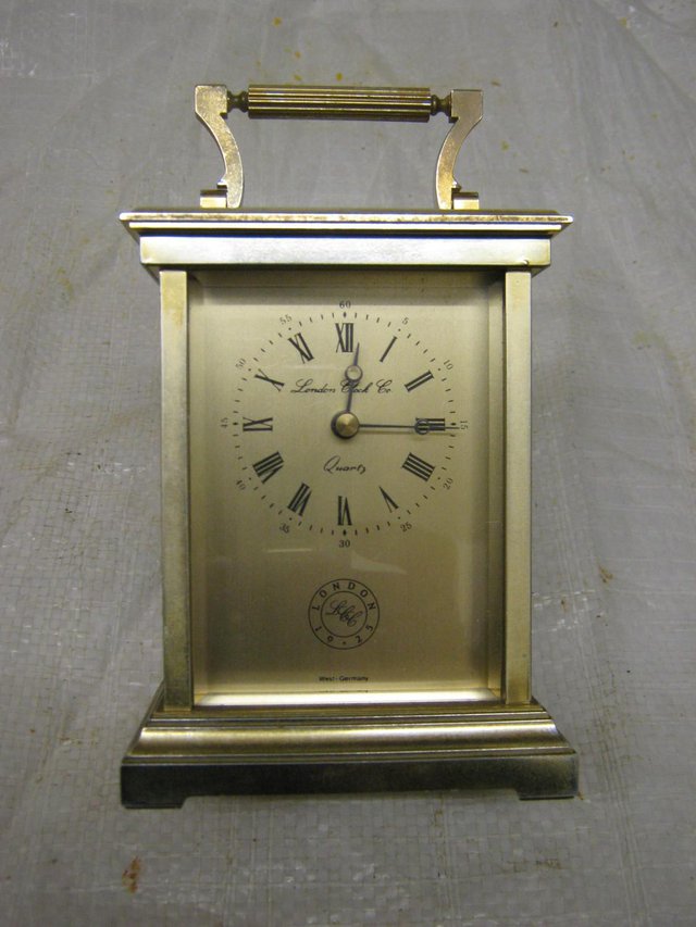 Image 2 of BRASS CARRIAGE CLOCKS from