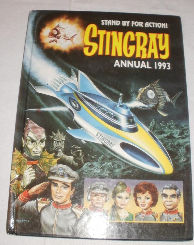 Preview of the first image of Stingray Annual 1993.