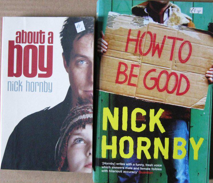 Preview of the first image of Nick Hornby paperback books.