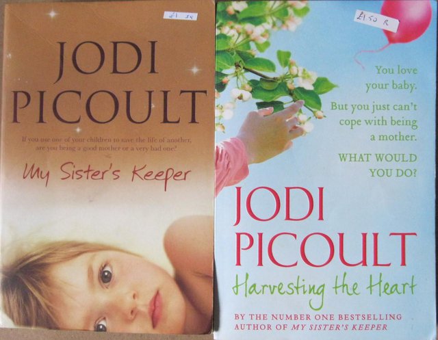 Preview of the first image of Jodi Picoult paperback books.