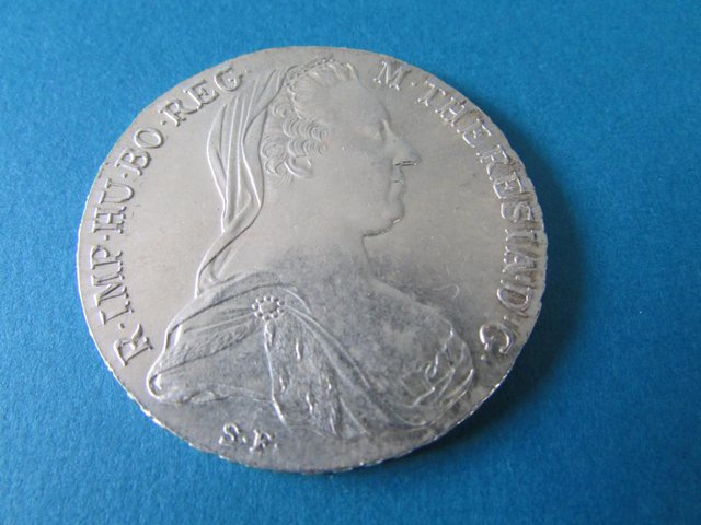 Preview of the first image of 1780 AUSTRIA MARIA THERESIA SILVER THALER..