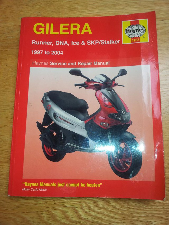 Preview of the first image of GILERA DNA 50 GP EXPERIENCE/ICE SKP/STALKER MANUAL.