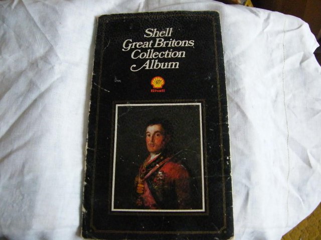 Preview of the first image of Shell Great Britons Collection album.