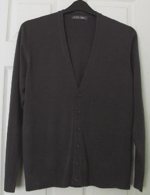 Preview of the first image of Gorgeous mens cardigan by M&S man - sz m (38-40" chest)  B24.