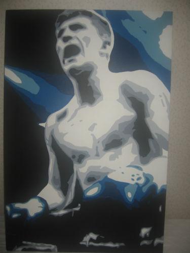 Preview of the first image of RICKY HATTON CANVAS POP ART.