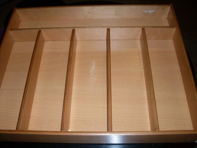 Image 2 of Wooden Cutlery Tray