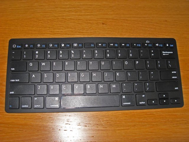 Preview of the first image of Anker T300 Ultra-Slim Mini Bluetooth 3.0 Wireless Keyboard f.