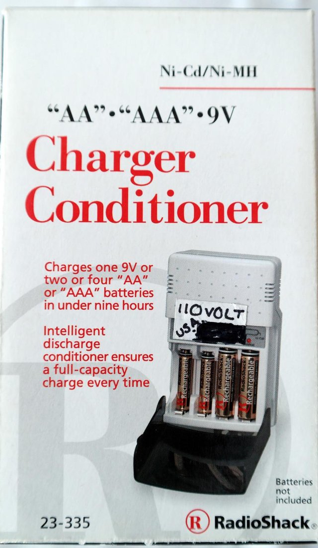 Preview of the first image of 9V(PP3) AA & AAA Batt charger for USA 110 voltage system.