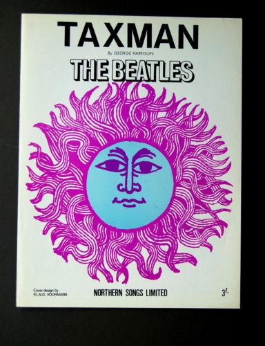 Image 2 of WANTED  Beatles Sheet Music '' One After 909 ''  "Taxman"