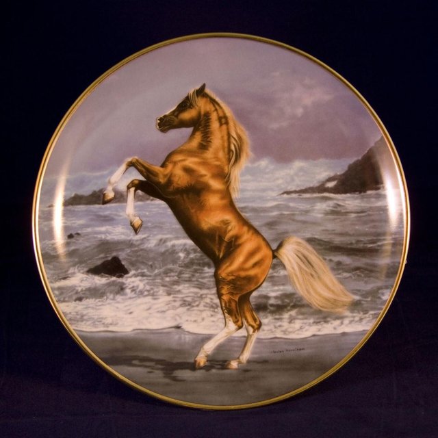Image 2 of Danbury Mint Horse Plates