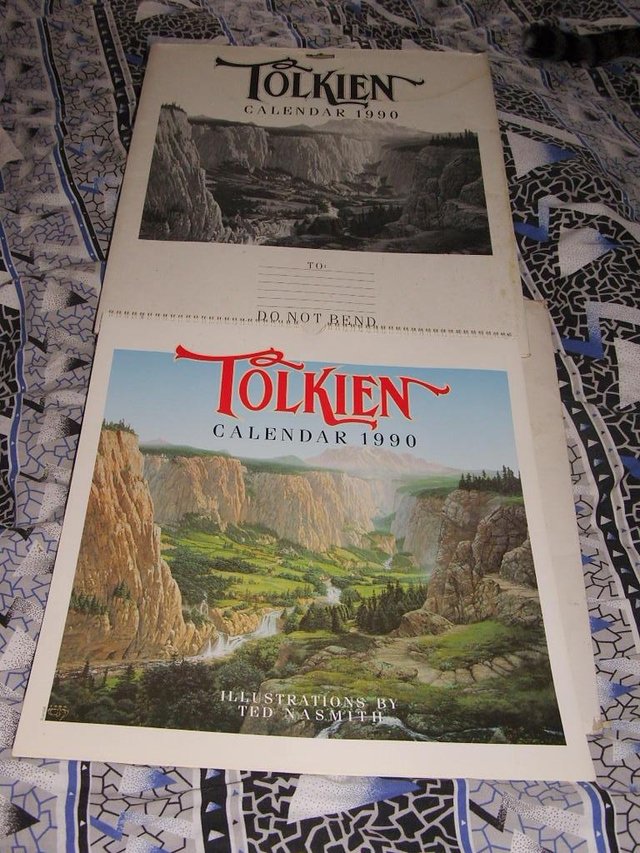 Preview of the first image of 2 x Tolkien Calendars.